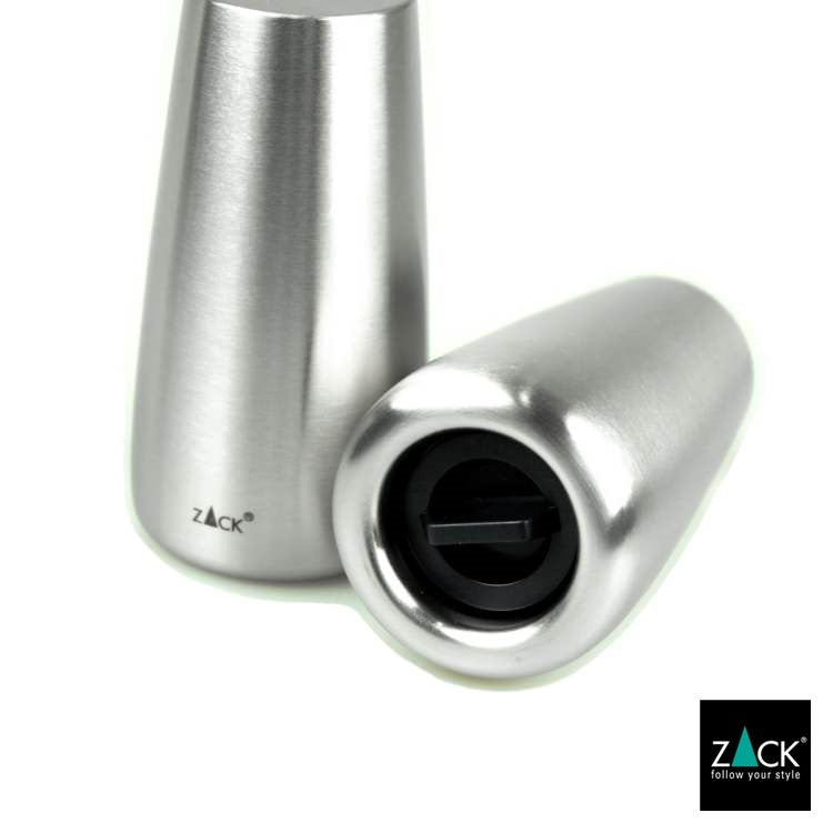 ZACK 20874 BEVO ドイツZACK社製モダンデザインのソルト＆ペッパー HL [在庫有り]H1