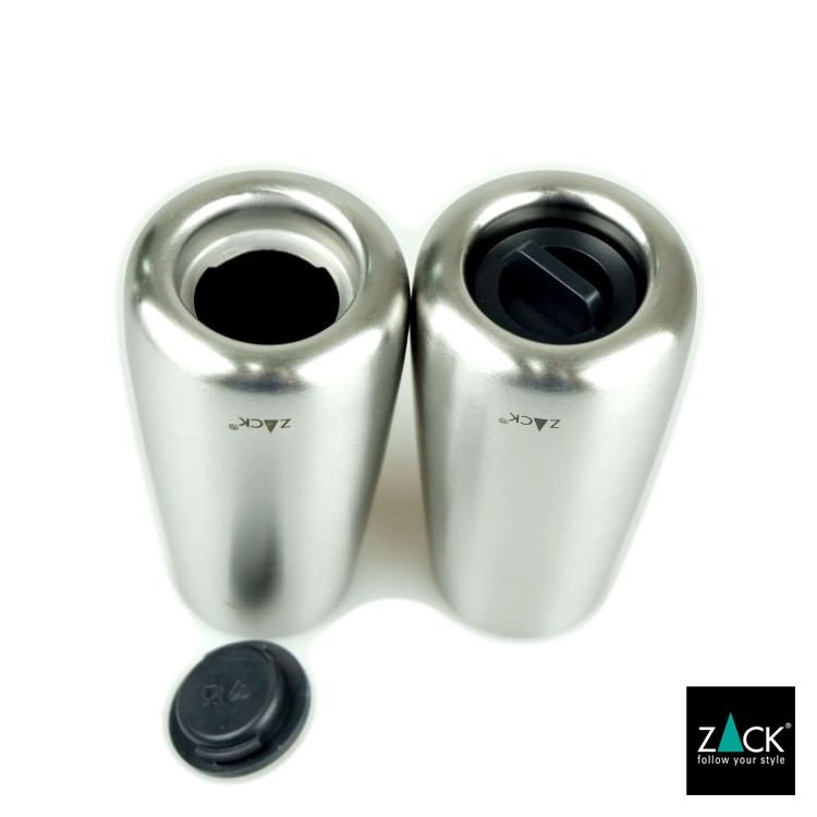 ［廃番］ ZACK 20875 BEVO ドイツZACK社製モダンデザインのソルト＆ペッパー