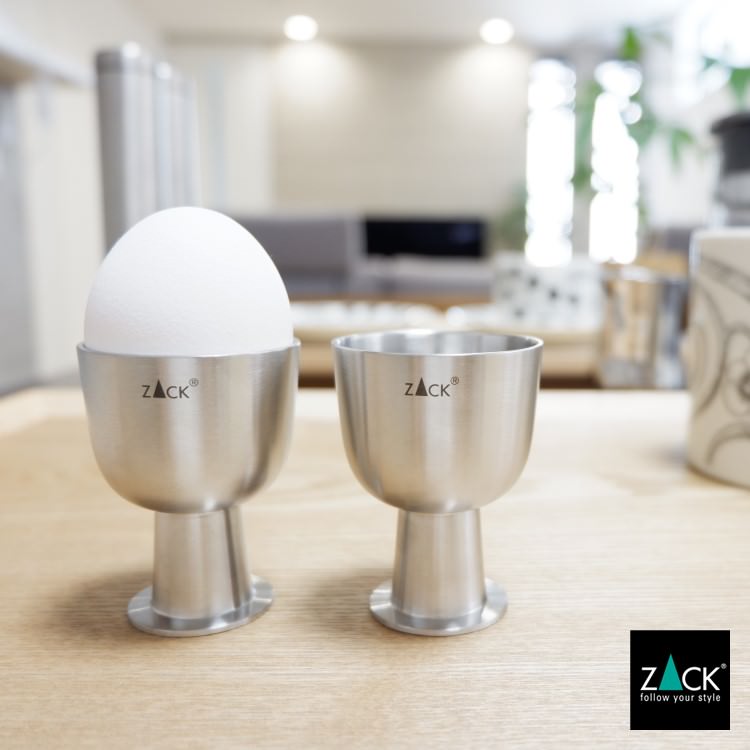 ZACK 20886 BEVO ドイツZACK社製モダンデザインのエッグカップ 2個セット HL [在庫有り]