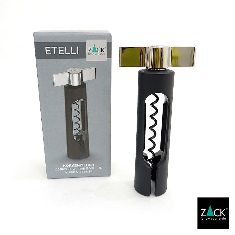 ZACK 30604 ETELLI ドイツZACK社製モダンデザインのコークスクリュー MP [お取寄せ]H2-885