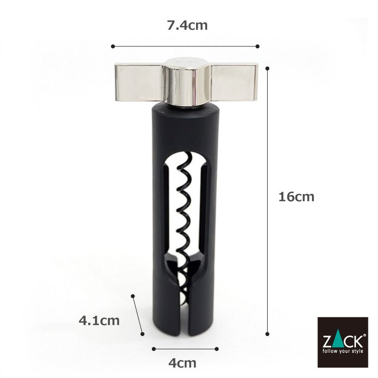 ZACK 30604 ETELLI ドイツZACK社製モダンデザインのコークスクリュー MP [お取寄せ]H2-885