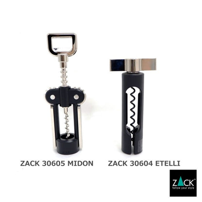 ZACK 30605 MIDON ドイツZACK社製モダンデザインのコークスクリュー MP [在庫有り]