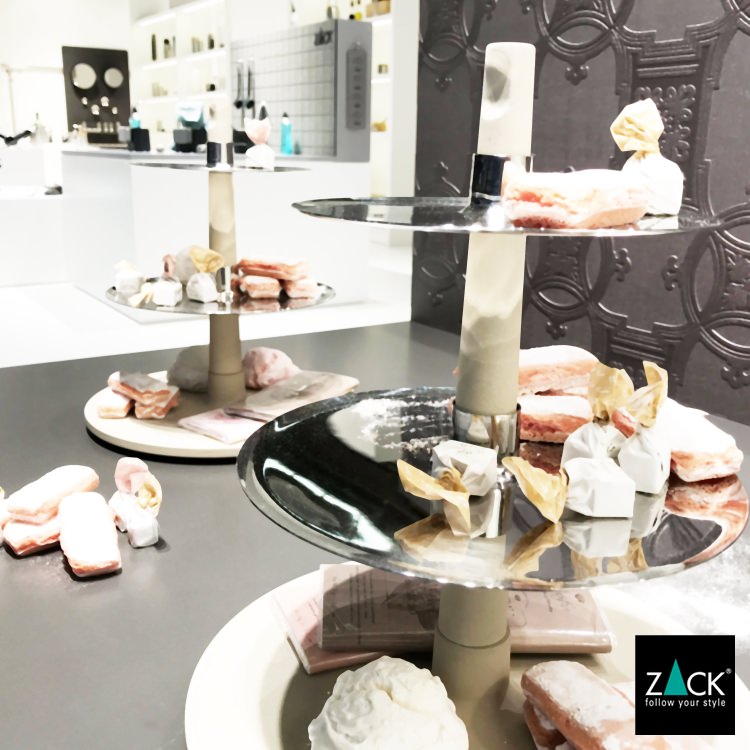 ZACK 30632 PATORE ドイツZACK社製モダンデザインのケーキスタンド MP [在庫有り]