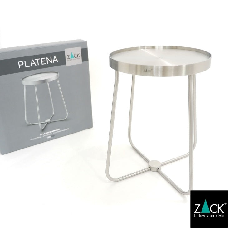 ZACK 30635 PLATENA ドイツZACK社製モダンデザインのフラワーポットスタンドS HL [お取寄せ]H2-561