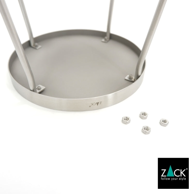 ZACK 30635 PLATENA ドイツZACK社製モダンデザインのフラワーポットスタンドS HL [お取寄せ]H2-561