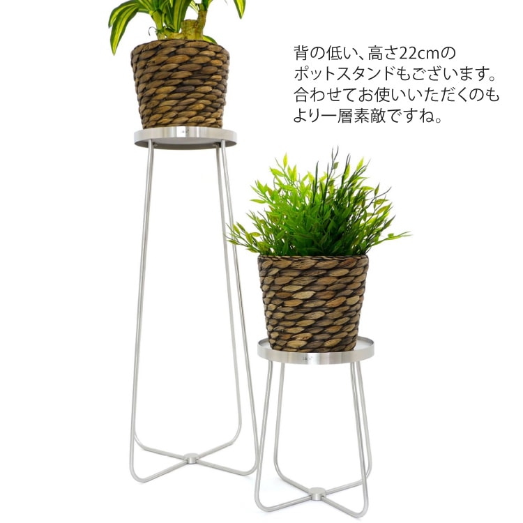 ZACK 30636 PLATENA ドイツZACK社製モダンデザインのフラワーポットスタンドL HL [お取寄せ]H2-591