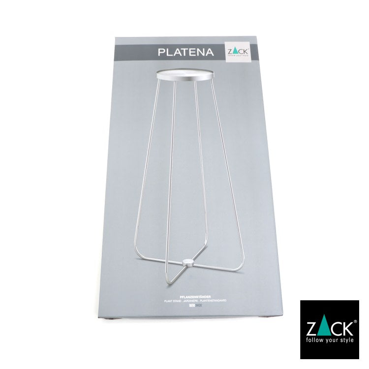 ZACK 30636 PLATENA ドイツZACK社製モダンデザインのフラワーポットスタンドL HL [お取寄せ]H2-591