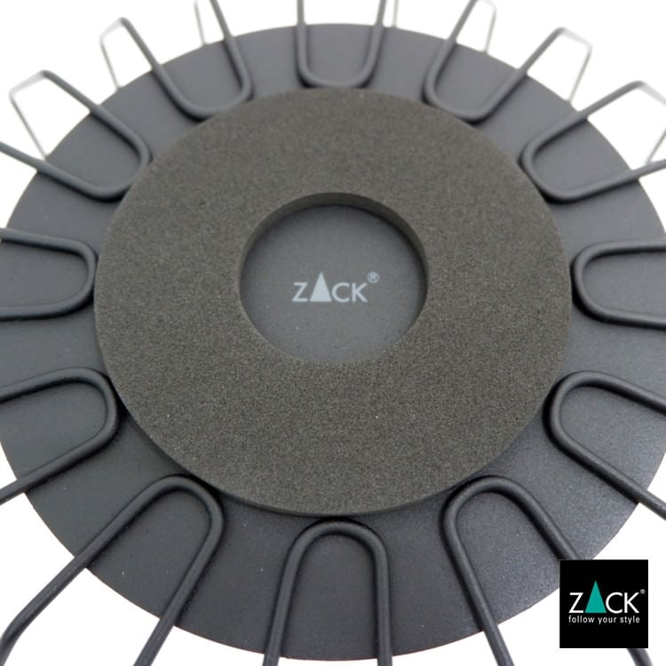 ZACK 30671 ABASSO ドイツZACK社製モダンデザインのフルーツバスケット マットブラック [在庫有り]