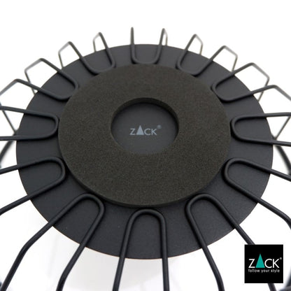 ZACK 30671 ABASSO ドイツZACK社製モダンデザインのフルーツバスケット マットブラック [在庫有り]