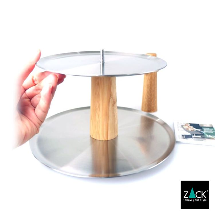 ZACK 30739 SEVORE ドイツZACK社製モダンデザインのケーキ/フルーツスタンド HL2