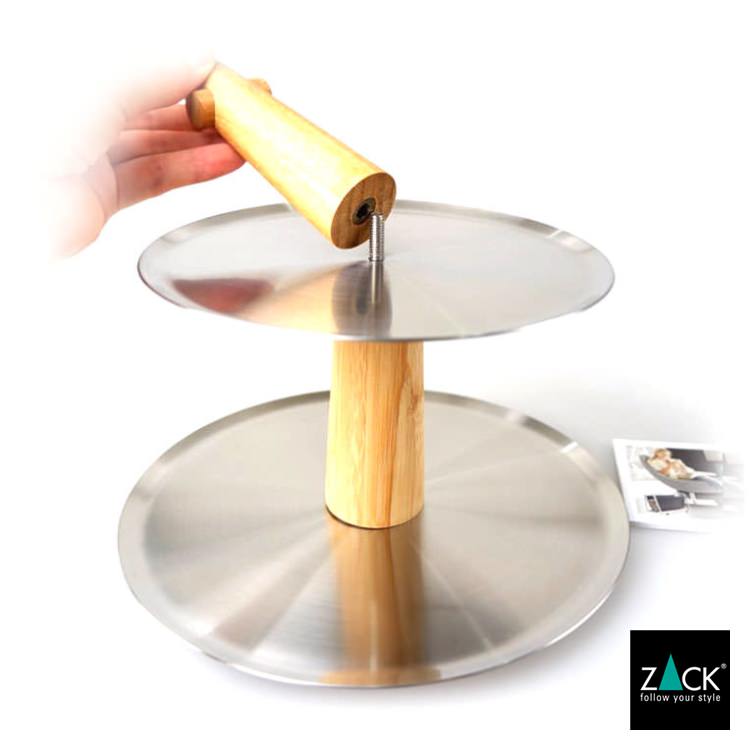 ZACK 30739 SEVORE ドイツZACK社製モダンデザインのケーキ/フルーツスタンド HL3