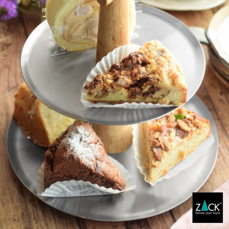 ZACK 30739 SEVORE ドイツZACK社製モダンデザインのケーキ/フルーツスタンド HL [在庫有り]H2-393