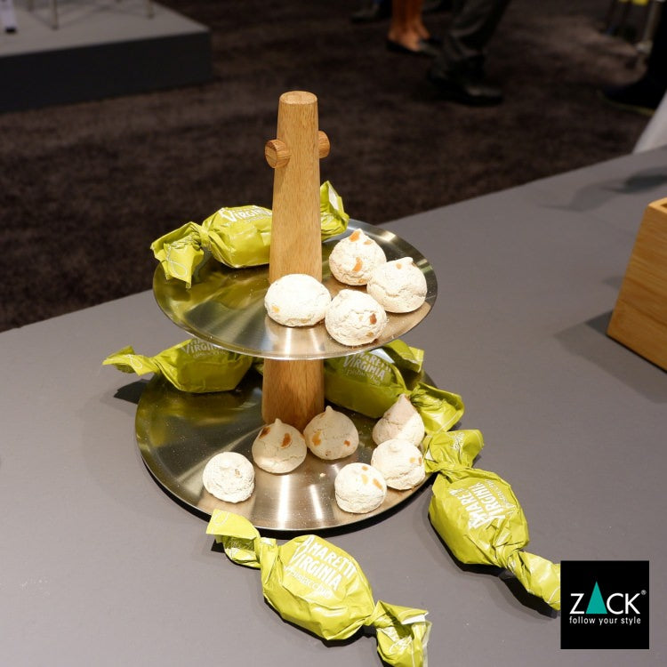 ZACK 30739 SEVORE ドイツZACK社製モダンデザインのケーキ/フルーツスタンド HL [在庫有り]H2-393