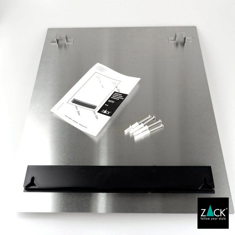 ZACK 30743 SCITO ドイツZACK社製モダンデザインのマグネット用ボード 壁付けタイプ DIY HL [在庫有り] H2-785