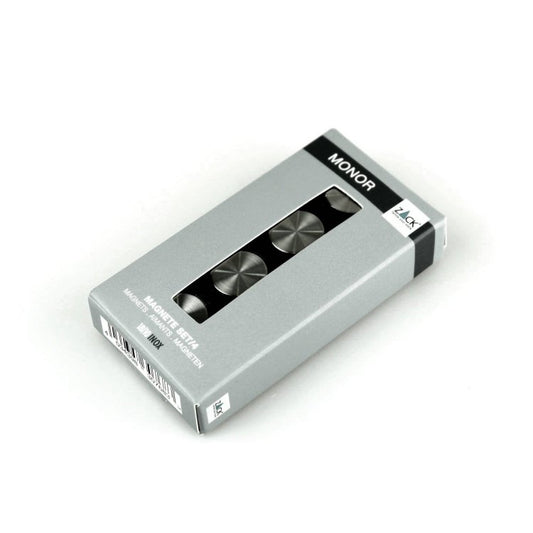 ZACK 30768 MONOR ドイツZACK社製モダンデザインのマグネット (ネオジム磁石) (3個セット/12個入) HL
