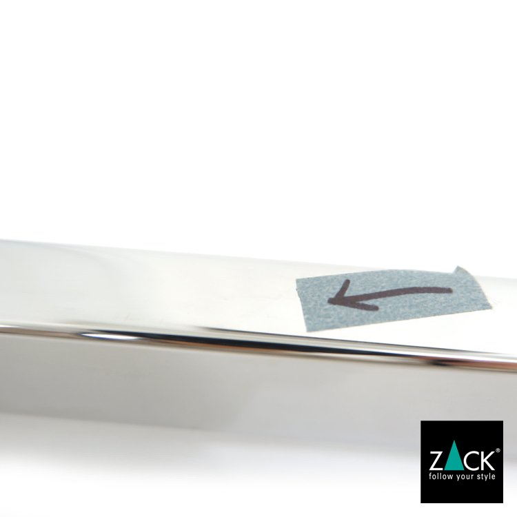 [サンプル品] ZACK 40002 LINEA ドイツZACK社製モダンデザインのダブルタオルホルダー 壁付けタイプ DIY [在庫有り]
