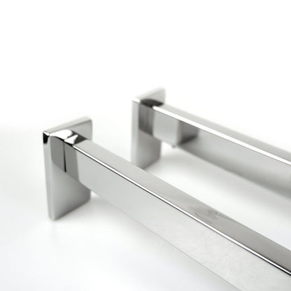 ZACK 40002 LINEA ドイツZACK社製モダンデザインのダブルタオルホルダー 壁付けタイプ DIY MP [在庫有り]H1