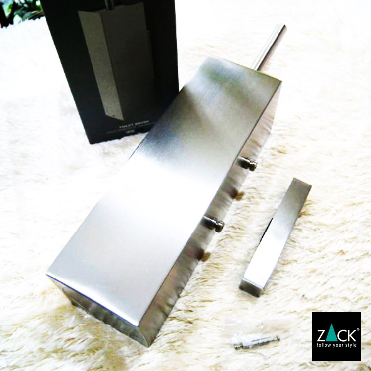ZACK 40018 XERO ドイツZACK社製モダンデザインのトイレブラシセット 壁付けタイプ DIY HL [在庫有り]H1