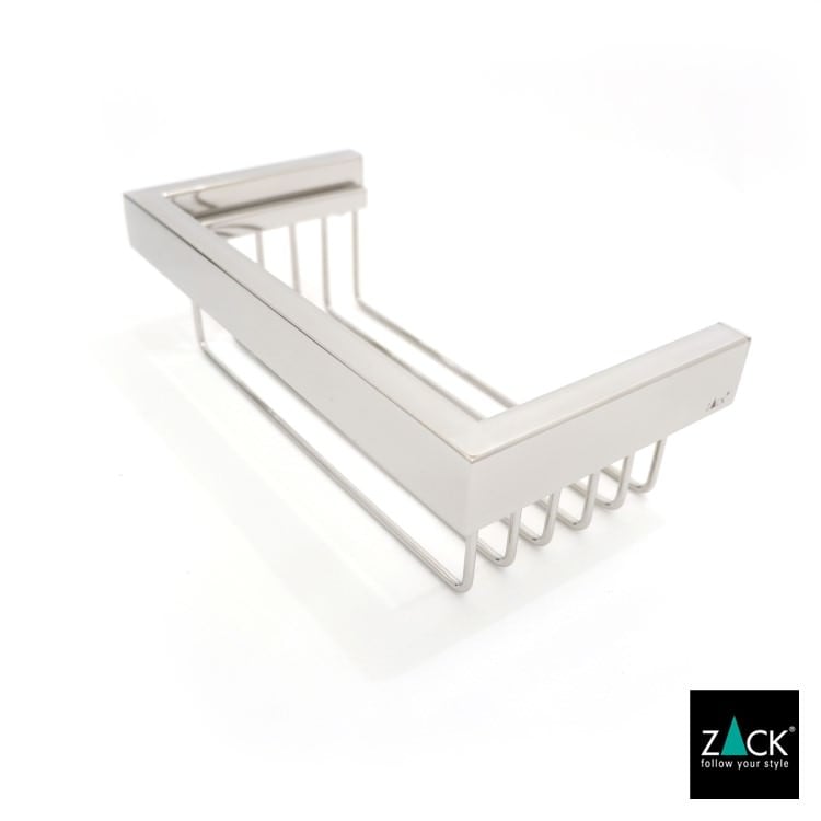 ZACK 40023 LINEA ドイツZACK社製モダンデザインのシャワーバスケット 壁付けタイプ DIY MP [在庫有り]