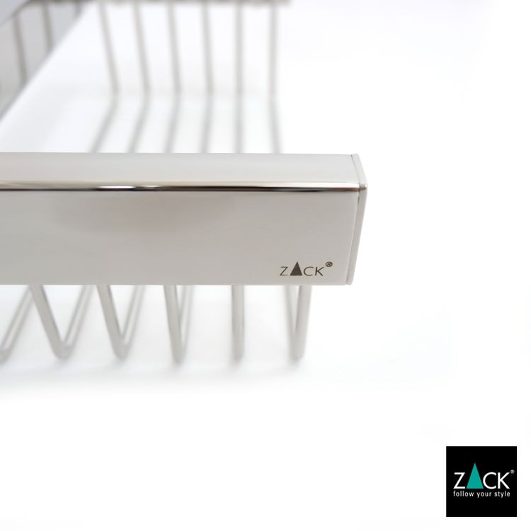 ZACK 40023 LINEA ドイツZACK社製モダンデザインのシャワーバスケット 壁付けタイプ DIY MP [在庫有り]