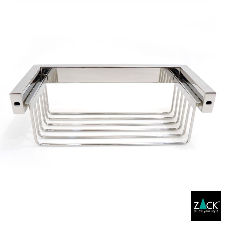 ZACK 40023 LINEA ドイツZACK社製モダンデザインのシャワーバスケット 壁付けタイプ DIY MP [在庫有り]