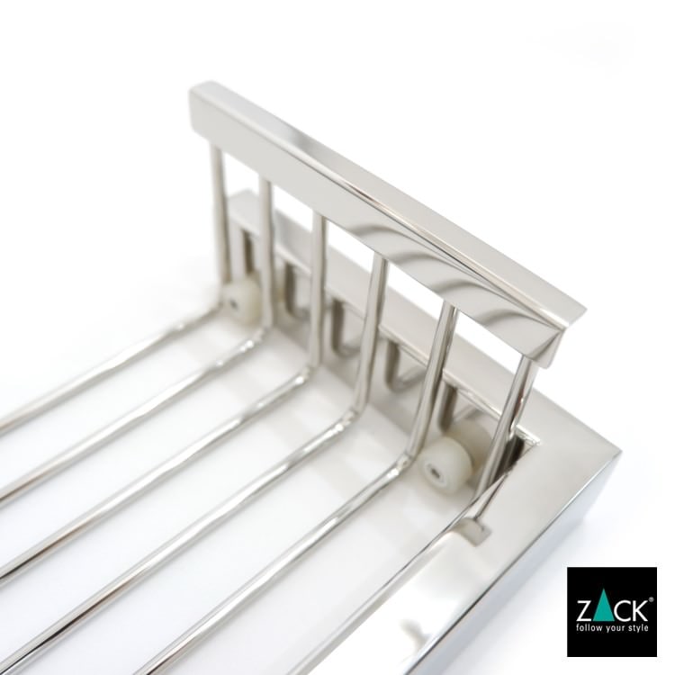 ZACK 40023 LINEA ドイツZACK社製モダンデザインのシャワーバスケット 壁付けタイプ DIY MP [在庫有り]