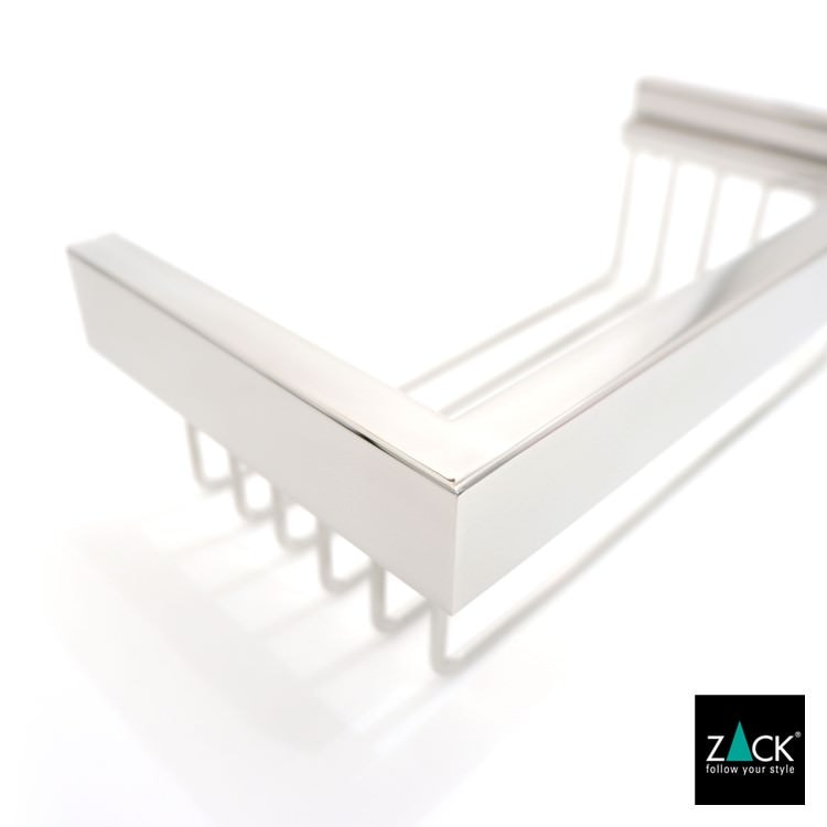 ZACK 40023 LINEA ドイツZACK社製モダンデザインのシャワーバスケット 壁付けタイプ DIY MP [在庫有り]