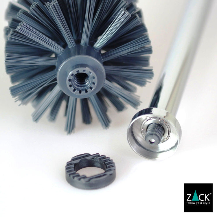 ZACK 40026 LINEA ドイツZACK社製モダンデザインのトイレブラシ 壁付けタイプ DIY MP [在庫有り]