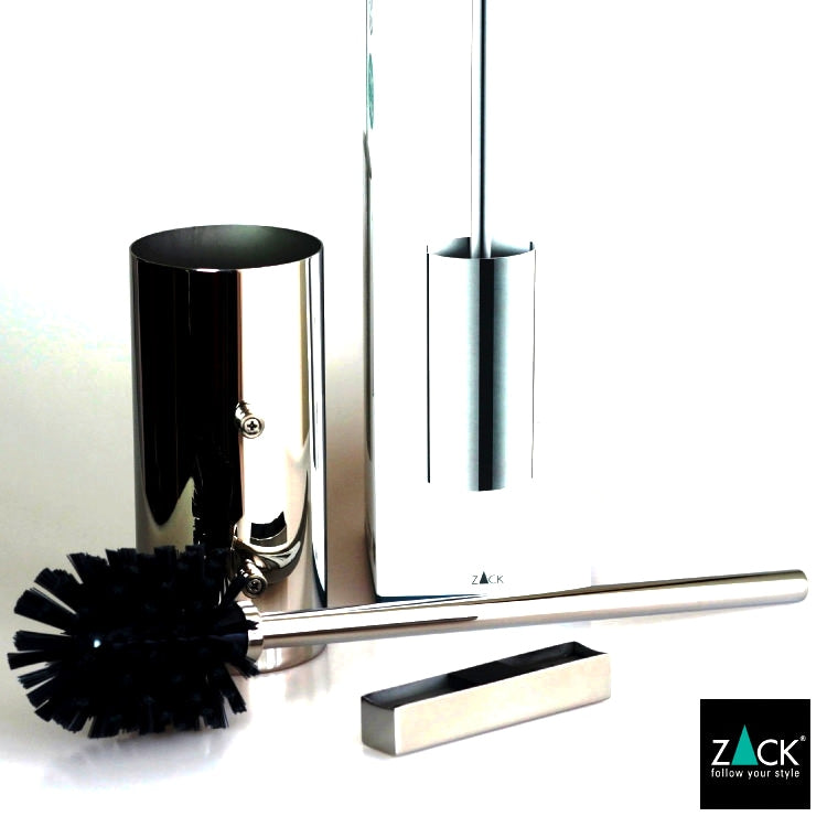 ZACK 40026 LINEA ドイツZACK社製モダンデザインのトイレブラシ 壁付けタイプ DIY MP [在庫有り]