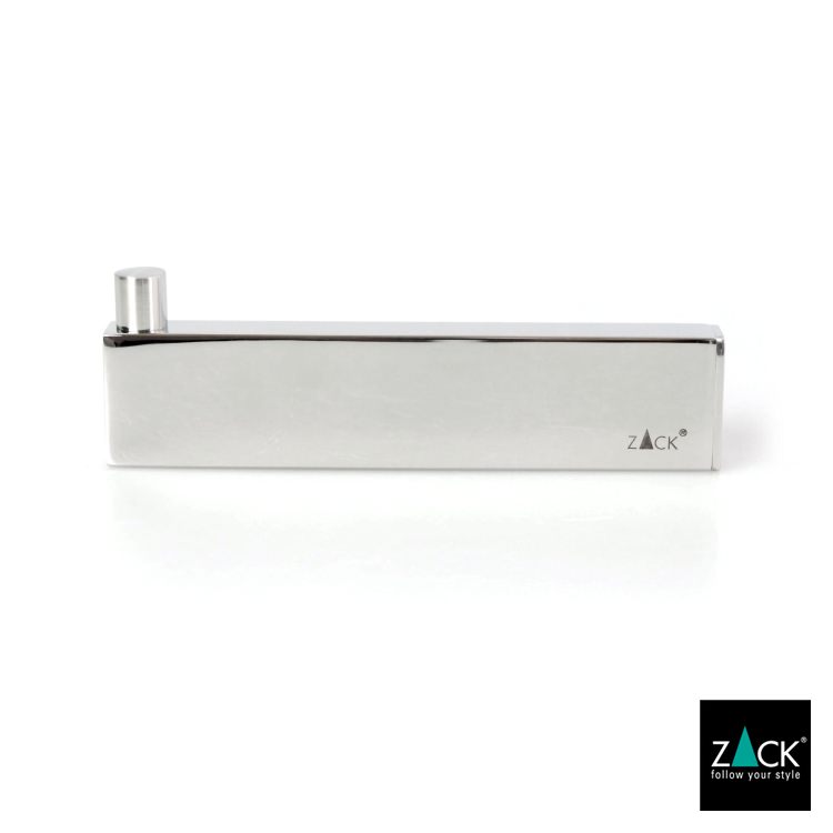 ZACK 40032 LINEA ドイツZACK社製モダンデザインのスペアトイレットペーパーホルダー 予備ロール 壁付けタイプ DIY MP [在庫有り]