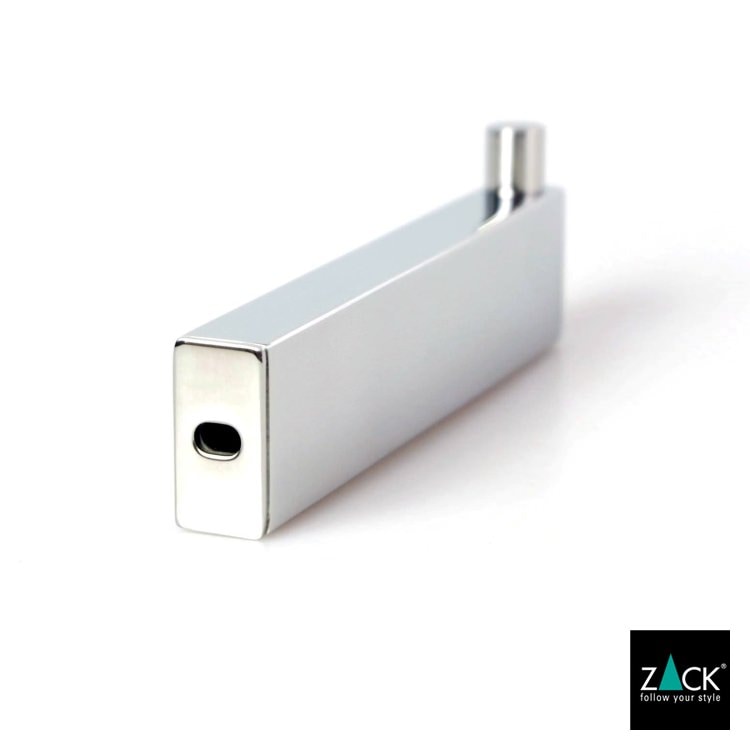ZACK 40032 LINEA ドイツZACK社製モダンデザインのスペアトイレットペーパーホルダー 予備ロール 壁付けタイプ DIY MP [在庫有り]