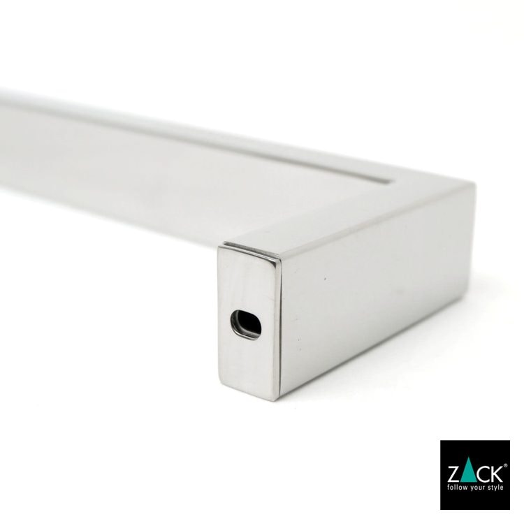 ZACK 40033 LINEA ドイツZACK社製モダンデザインのタオルレール L46.5cm 壁付けタイプ DIY MP [在庫有り]H1