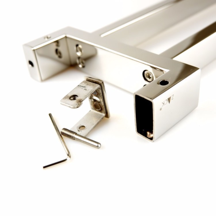 ZACK 40038 LINEA ドイツZACK社製モダンデザインのタオルホルダー 壁付けタイプ DIY MP [在庫有り]H1