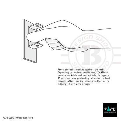 ZACK 40041 LINEA LINEA接着用ブラケット [パーツ] MP [在庫有り]