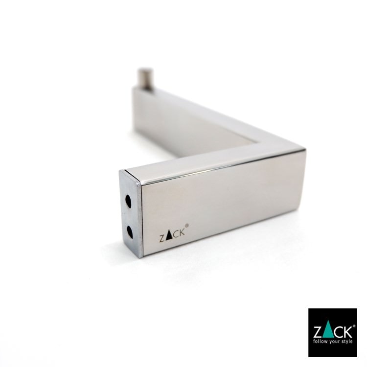 ZACK 40043 LINEA ドイツZACK社製モダンデザインのトイレットペーパーホルダー 壁付けタイプ DIY MP [在庫有り]