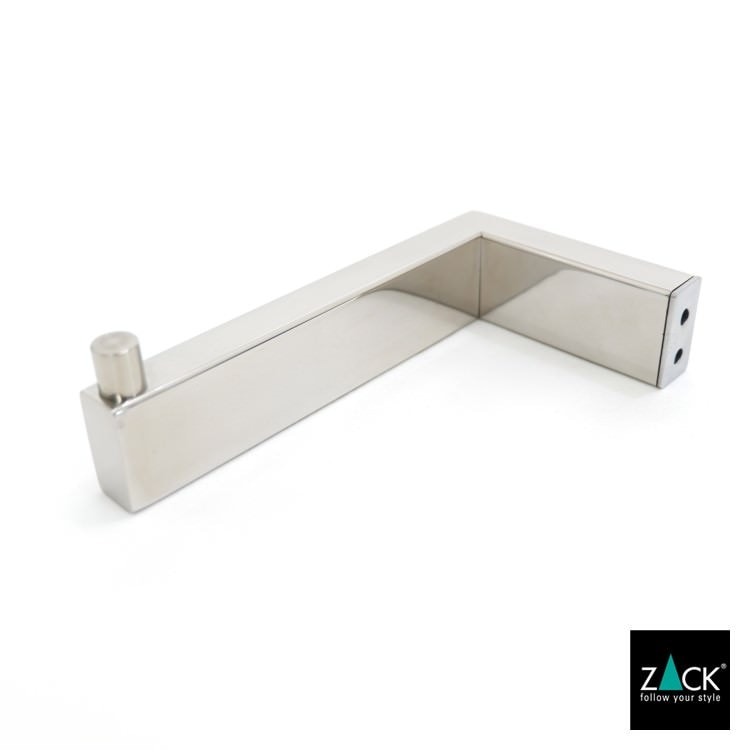 ZACK 40043 LINEA ドイツZACK社製モダンデザインのトイレットペーパーホルダー 壁付けタイプ DIY MP [在庫有り]
