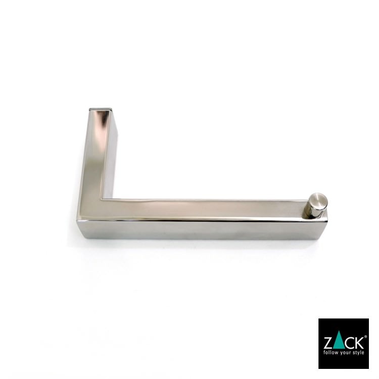 ZACK 40043 LINEA ドイツZACK社製モダンデザインのトイレットペーパーホルダー 壁付けタイプ DIY MP [在庫有り]