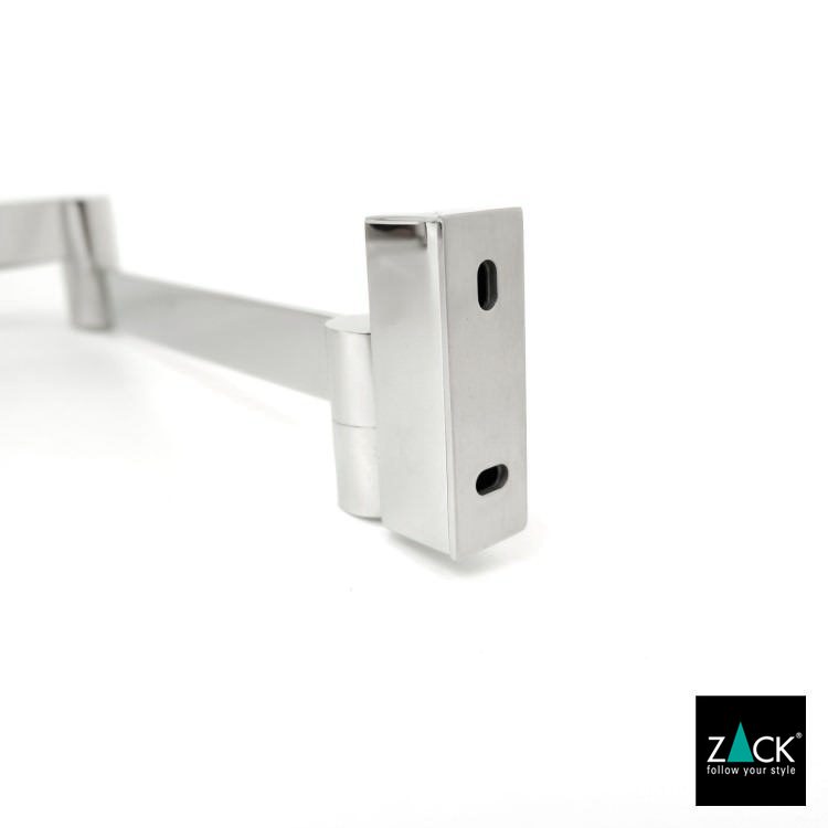 ZACK 40045 LINEA ドイツZACK社製モダンデザインのメイクアップミラー(両面鏡) 壁付けタイプ DIY MP [在庫有り]