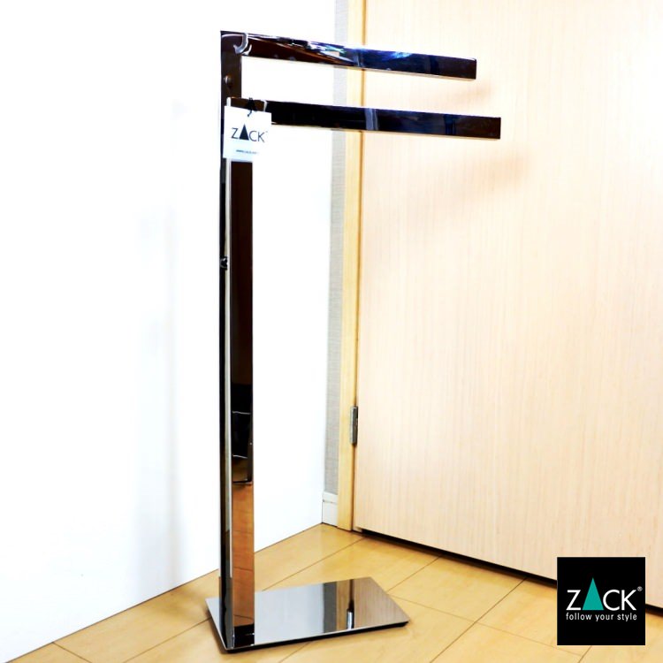 ［廃番］ ZACK 40046 LINEA ドイツZACK社製モダンデザインのタオルスタンド H1 MP