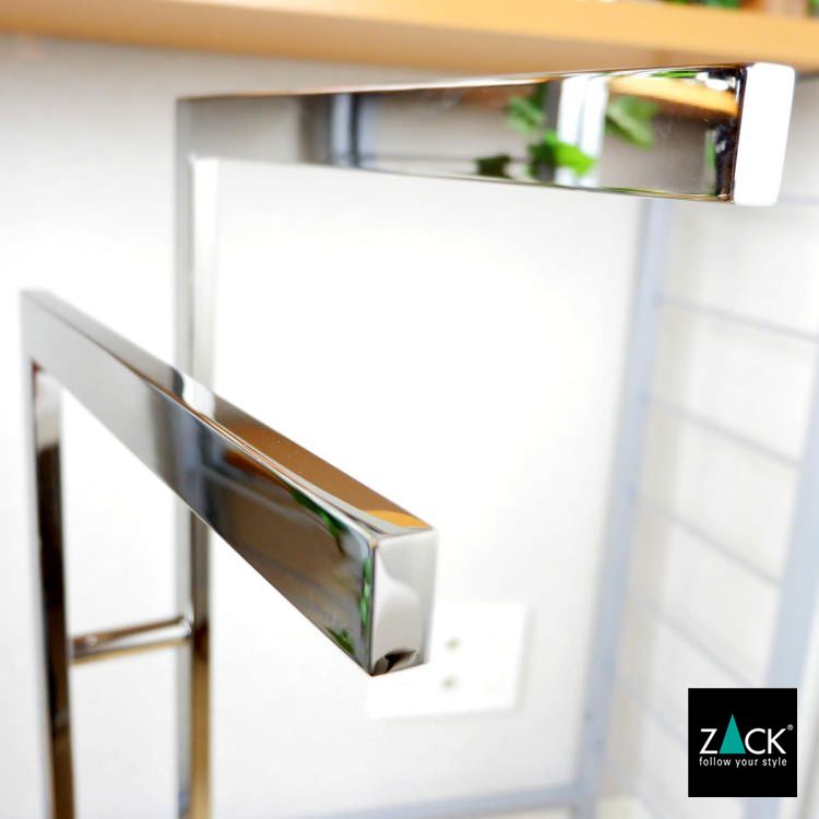 ［廃番］ ZACK 40046 LINEA ドイツZACK社製モダンデザインのタオルスタンド H1 MP