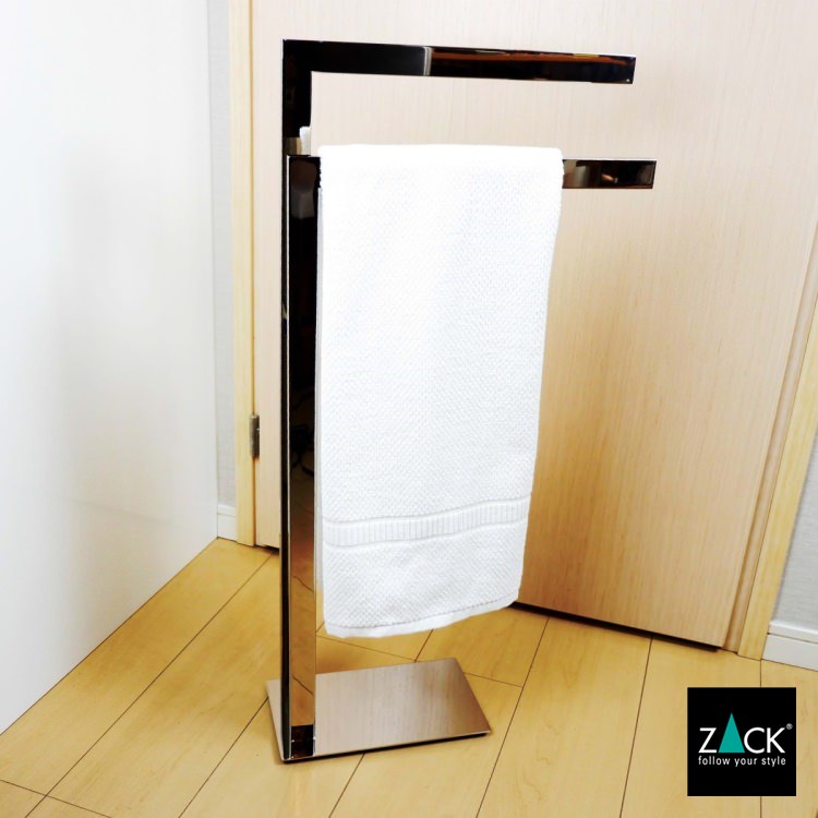 ［廃番］ ZACK 40046 LINEA ドイツZACK社製モダンデザインのタオルスタンド H1 MP
