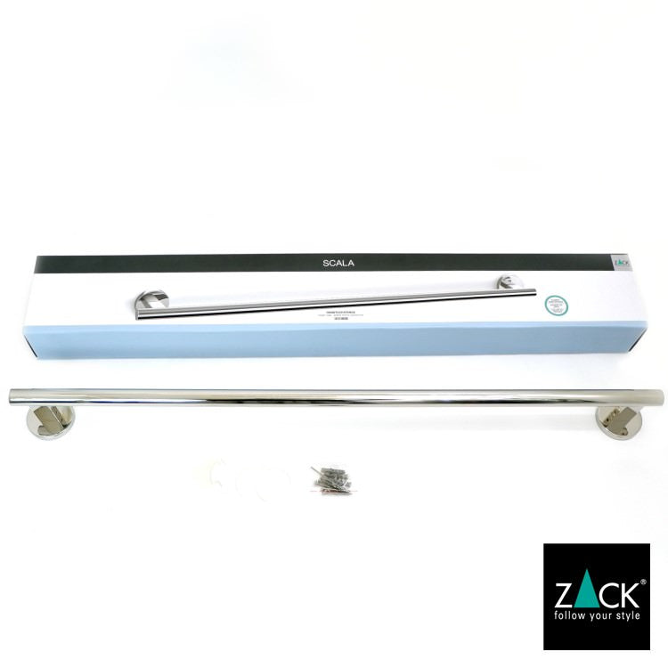 ZACK 40058 SCALA ドイツZACK社製モダンデザインのタオルレール81cm 壁付けタイプ DIY MP [在庫有り]H1