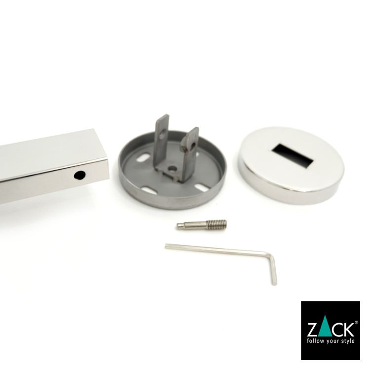 ZACK 40058 SCALA ドイツZACK社製モダンデザインのタオルレール81cm 壁付けタイプ DIY MP [在庫有り]H1