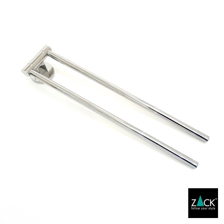 ZACK 40060 SCALA ドイツZACK社製モダンデザインのタオルホルダー(可動タイプ) 壁付けタイプ DIY MP [在庫有り] H2-43