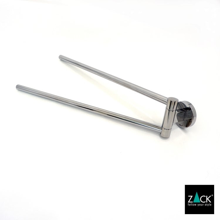 ZACK 40060 SCALA ドイツZACK社製モダンデザインのタオルホルダー(可動タイプ) 壁付けタイプ DIY MP [在庫有り] H2-43