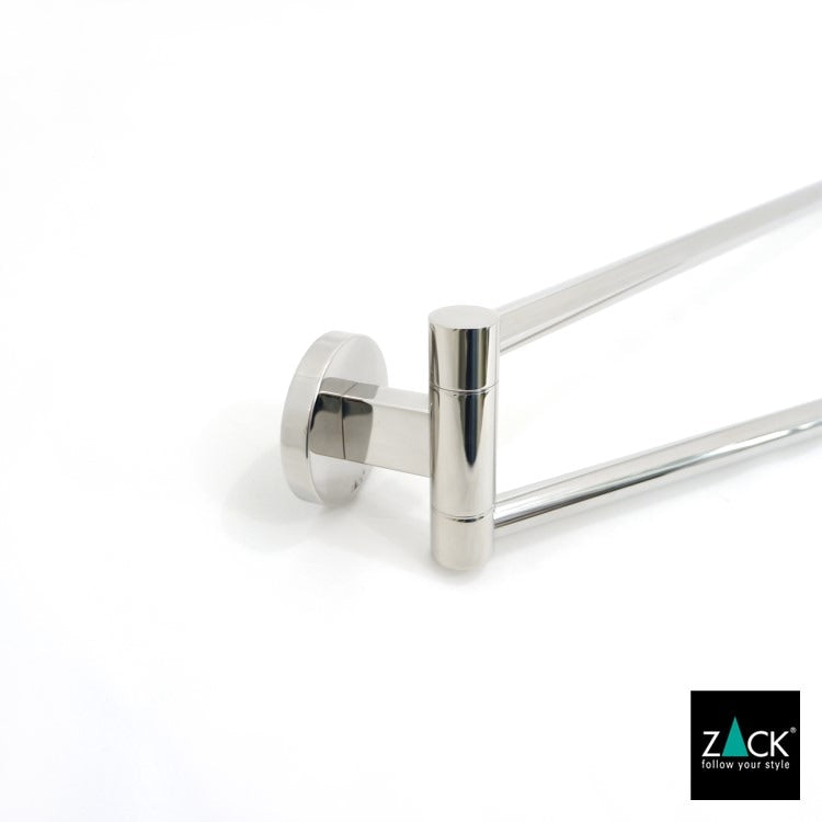 ZACK 40060 SCALA ドイツZACK社製モダンデザインのタオルホルダー(可動タイプ) 壁付けタイプ DIY MP [在庫有り] H2-43