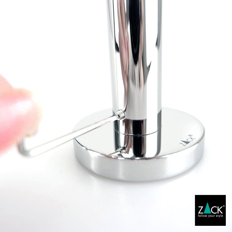 ZACK 40061 SCALA ドイツZACK社製モダンデザインのタオルホルダー 壁付けタイプ DIY MP [在庫有り]