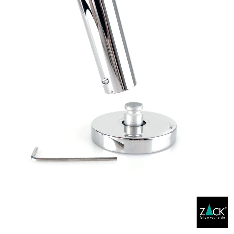 ZACK 40061 SCALA ドイツZACK社製モダンデザインのタオルホルダー 壁付けタイプ DIY MP [在庫有り]