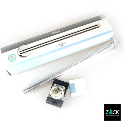 ZACK 40061 SCALA ドイツZACK社製モダンデザインのタオルホルダー 壁付けタイプ DIY MP [在庫有り]