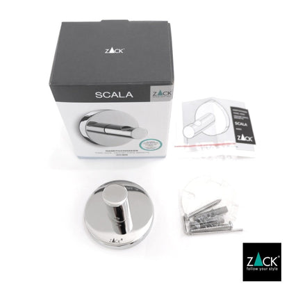 ZACK 40062 SCALA ドイツZACK社製モダンデザインのタオルフック 壁付けタイプ DIY MP [在庫有り]